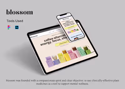 Coffee Alternative Brand Shopify Website Design and development
