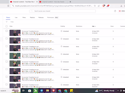 Schedule Youtube Shorts