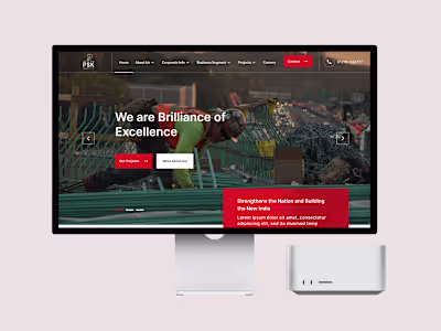 InfraPower Company - Website Design