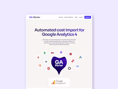 GA Porter Framer Landing Page