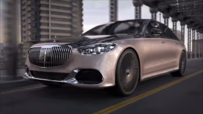 Mercedes Maybach 3D render - YouTube