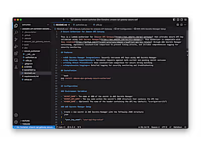 Secure Authorizer for Amazon API Gateway (AWS, Python)
