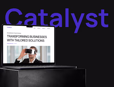 Catalyst Corporate Website Design