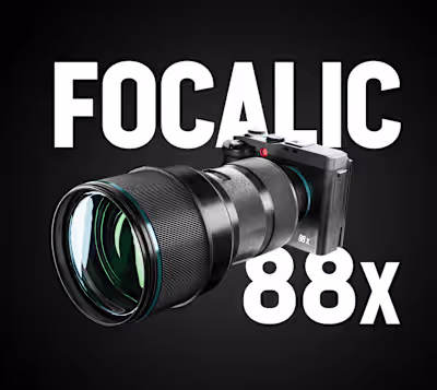 Futuristic Digital Camera Visualization