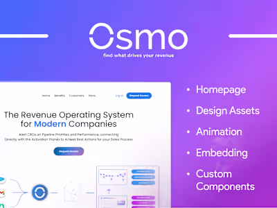 Osmo // Increasing SaaS Rev