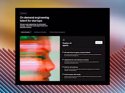Starbourne labs Website development