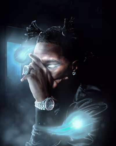 Photo Manipulation of Rappers (Lil Baby, Post Malone, KR$NA, etc