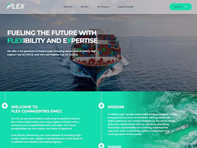 Flex Commodities – Figma to Fully Responsive WordPress Website
