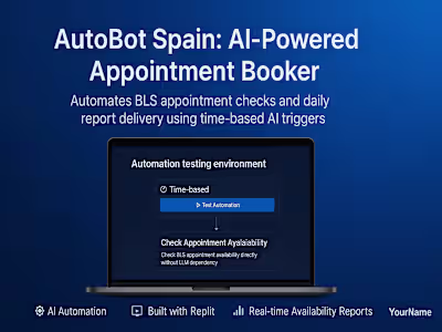 AutoBot Spain: AI-Powered Appointment Booker