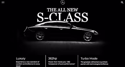 S Class | Web Designer