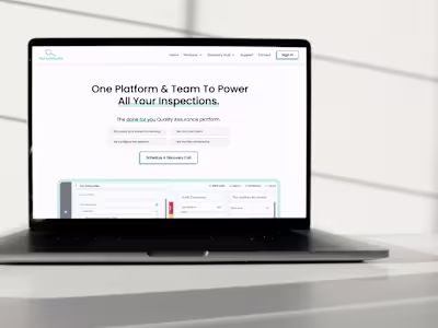 MyFieldAudits Website Design and Development