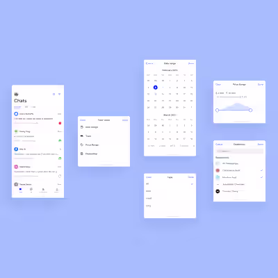 Customer chat app