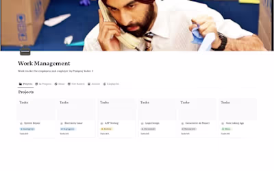 Notion Work Management