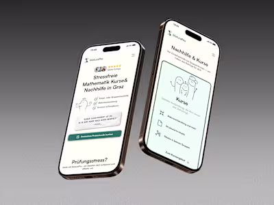 Webdesign & Branding for MaturaPro