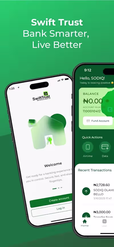 Thrilled to share the SwiftTrust Mobile App I designed for S...