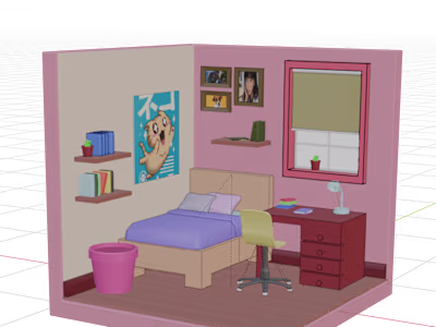 3d room 