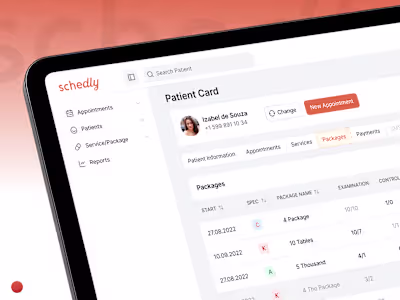 Schedly • SaaS Product Design • UI UX