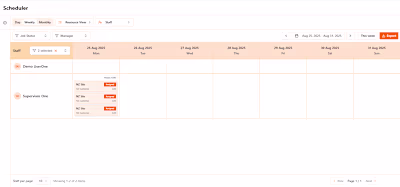 Contruction Scheduler