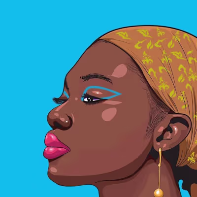 Digital Illustration - Face Portrait