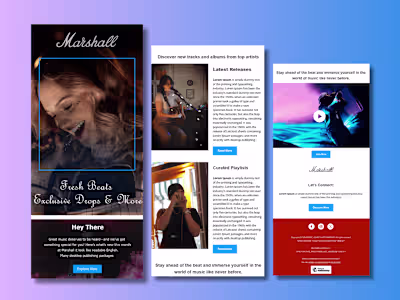 Discover Fresh Beats and Exclusive Drops with Marshall!
