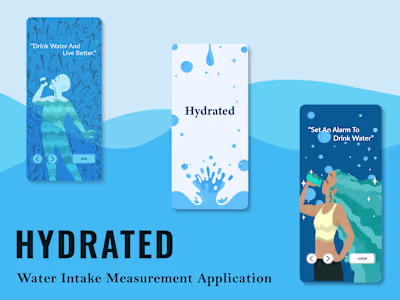 HYDRATED- Water Intake Application