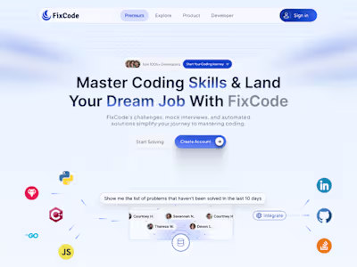 FixCode Website || Full Stack Web Development