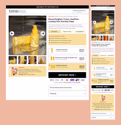 This PDP is built to