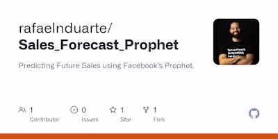 Sales Forecast using Facebook's Prophet