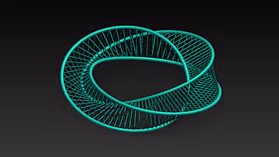 Mobius Bracelet 3D Model | SolidWorks