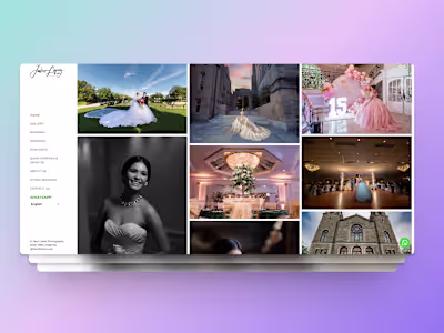 Web Design Jairo Lopez Photography