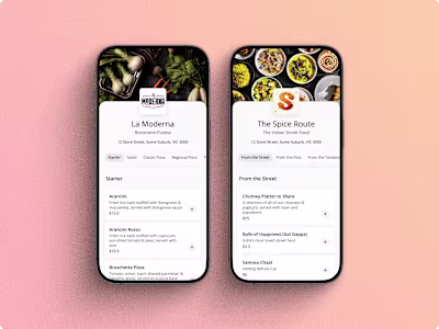 Eatry | Web App UI/UX Design & Development