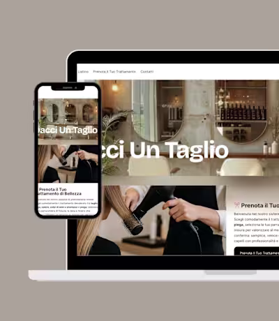 I designed and developed a