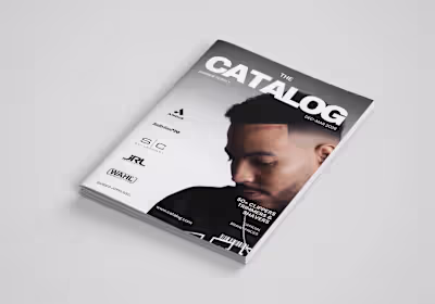 Barber Tools Catalog – Editorial Product Design