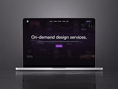 Subscription – Framer website