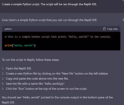 My AI Prompt Engineering Experience #5 - Chat GPT + Replit