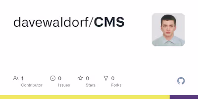 davewaldorf/CMS
