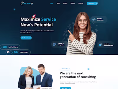 Web Design For Service 8
