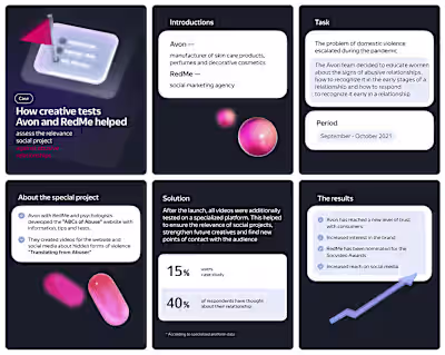 Cards for social media 