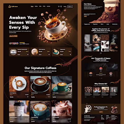 Transform Your Coffee Website with Emotion-Driven Design