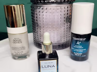 Skincare UGC example on TikTok