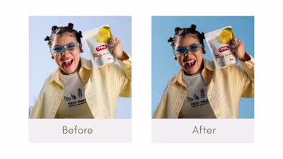 Magazine-quality skin retouching for Ohla