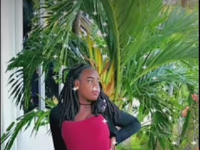 Stuck in a tree; Stay in my lane 💚🌴