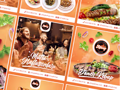 Afitap Kebab Restaurant Visual Identity