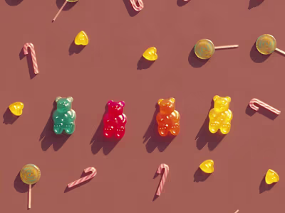 Gummy bears (made in substance designer)