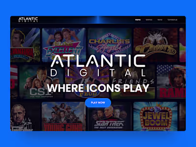 Atlantic Digital Website Redesign