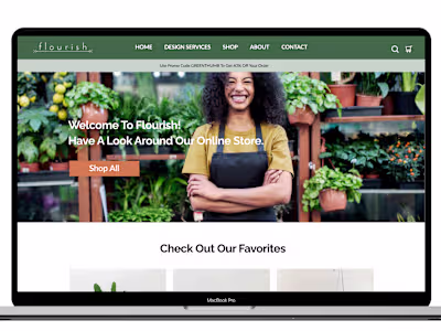 Flourish Website Redesign