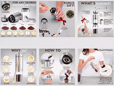 Product Listing Images/Infographics