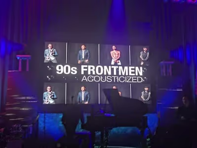 90'S FRONTMEN ACOUSTICIZED Visuals
