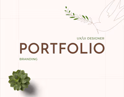 UX/UI Portfolio