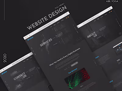 Digital Agency Web Design